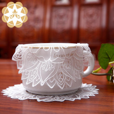 Lace Doilies :Chinese traditional design Lotus Doilies wholesale