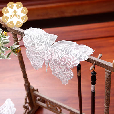 Lace Doilies :Chinese traditional beautiful butterfly-shaped design Doilies Wholesale