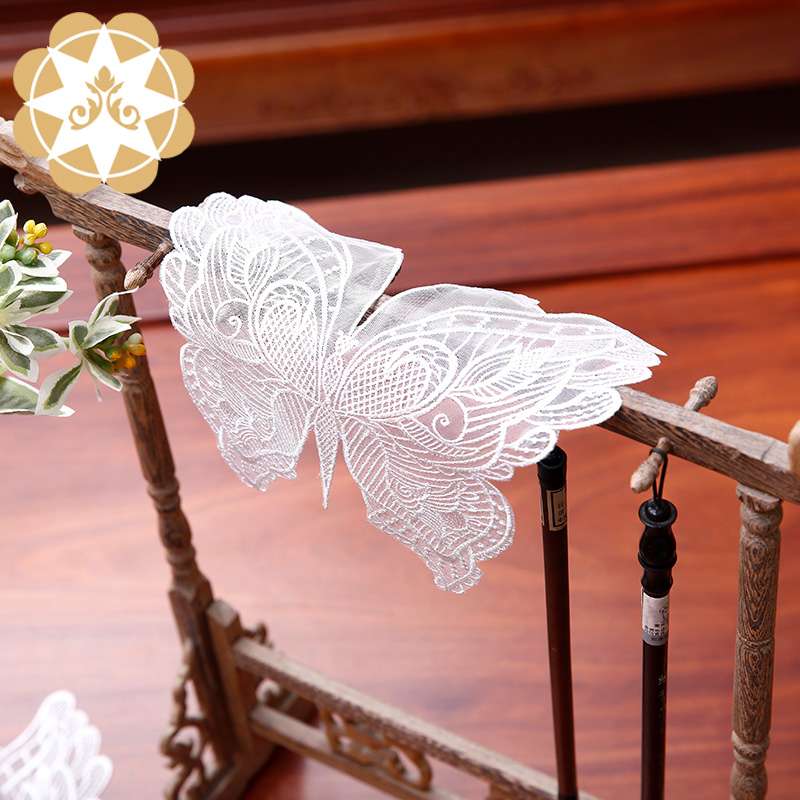 Winsunemb -Lace Coasters: Chinese Traditional Beautiful Butterfly-shaped Design-3