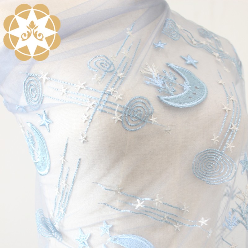 Winsunemb -Best Luxury Lace Winsunemb2019 New Product Winsunemb Star And Moon Embroidery-2