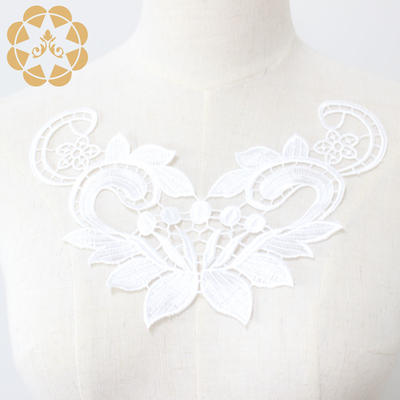 Embroidery Lace Flower Applique For Dress Patch Sewing Craft Decoration