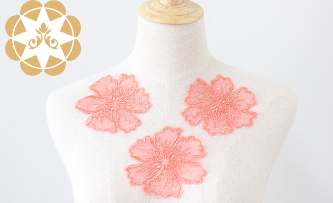 Winsunemb -Best Embroidery Lace Motif Fancy Net Embroidery Motif Trim For Sexy Lingerie-1
