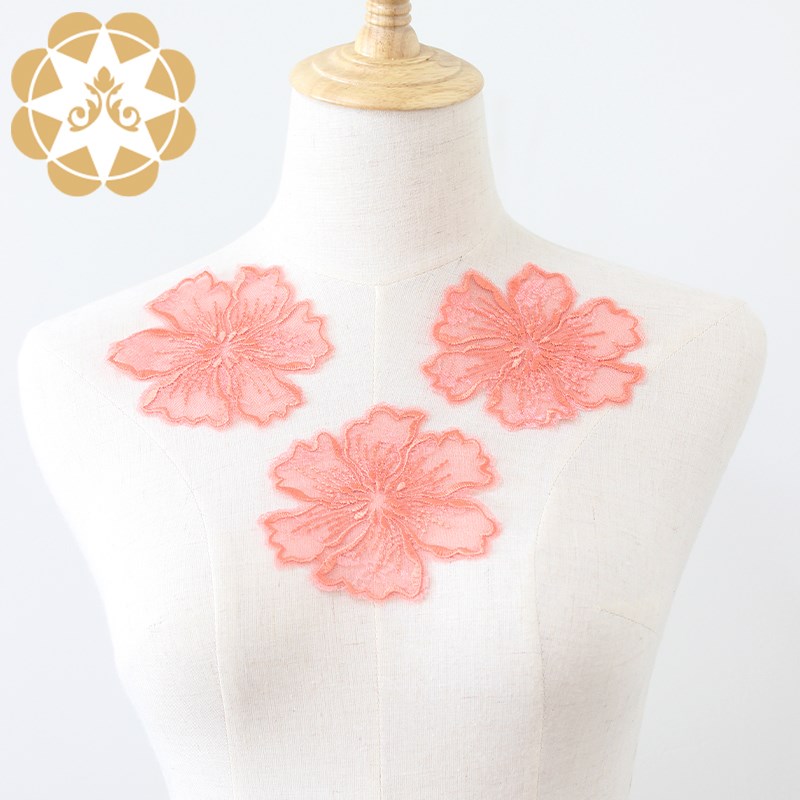 Winsunemb -Best Embroidery Lace Motif Fancy Net Embroidery Motif Trim For Sexy Lingerie-2