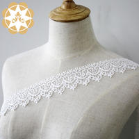 Chemical Embroidery Lace Trim White For Lingerie Garment Dress 2019