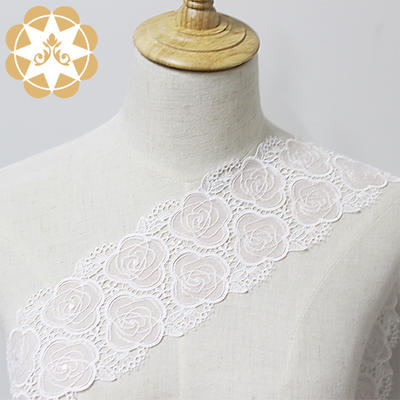 Embroidery Lace Pretty Vintage Style Nylon Lace Trimming